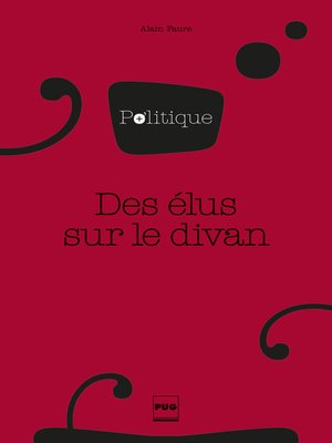 cover image of Des élus sur le divan